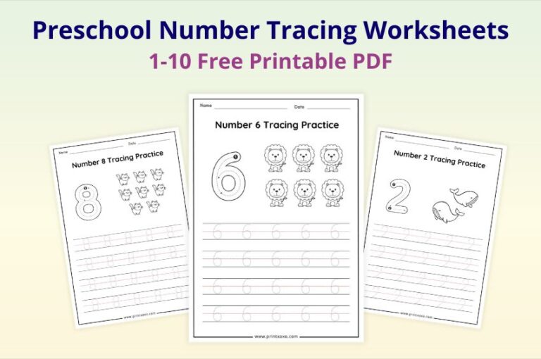 Shape Matching Worksheets - Free Printable PDF for Preschool & Kindergarten