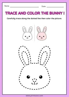 animal tracing for toddlers